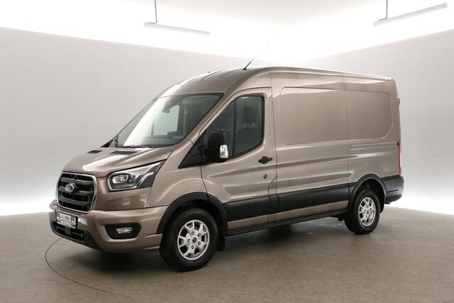 Ford TRANSIT 2.0 TDCI L2H2 | MARGE! | Automaat Airco Camera Cruise Carplay Navi LED PDC 3 Persoons 16"LMV Trekhaak