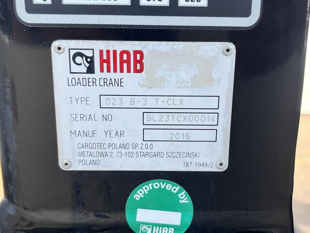 Ford TRANSIT 310 2.2 TDCI L3 126pk Laadkraan Hiab 023 T3 Airco Dubbele cabine Trekhaakhaak 2800kg Open laadbak Pick-up p-up Bakwagen 1e eigenaar Ex gemeente Euro 5