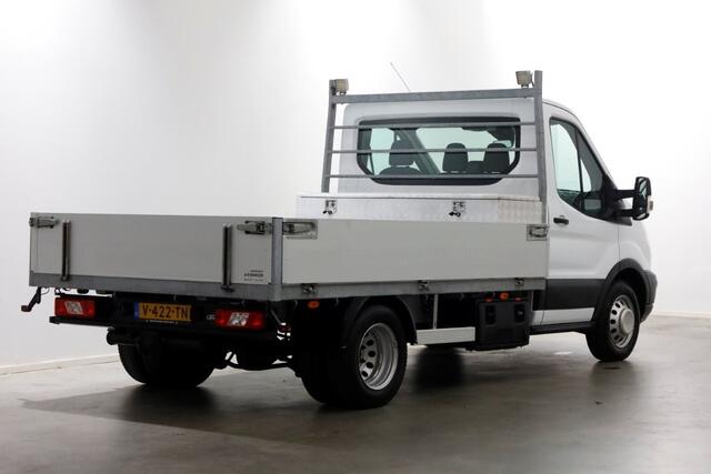 Ford TRANSIT 350 2.0 TDCI 130pk E6 L2H1 Trend Open laadbak Dubbel Lucht Trekhaak 2800kg 11-2018