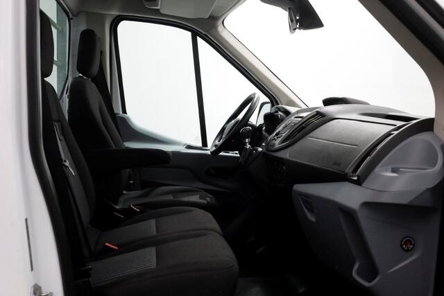 Ford TRANSIT 350 2.0 TDCI 130pk E6 L2H1 Trend Open laadbak Dubbel Lucht Trekhaak 2800kg 11-2018