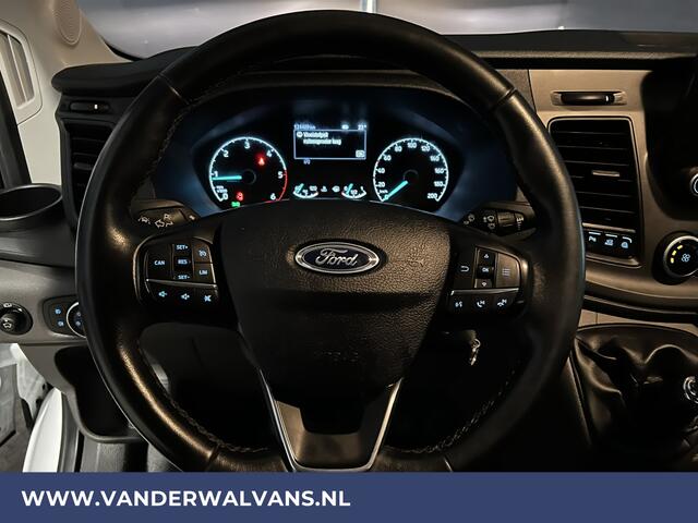 Ford TRANSIT 2.0 TDCI 130pk L3H3 Euro6 Airco | Camera | Apple Carplay | Cruisecontrol | LED Parkeersensoren, Bijrijdersbank, 2500kg trekvermogen