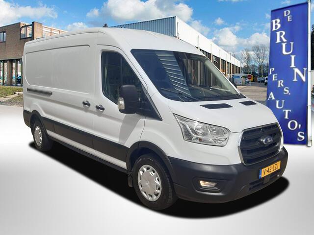 Ford TRANSIT 170Pk TDCI L3H2 Autm. L & R Schuifdeur ZONDER KRASSEN & DEUKEN Airco Cruisecontrol Camera Trekhaak 1850Kg