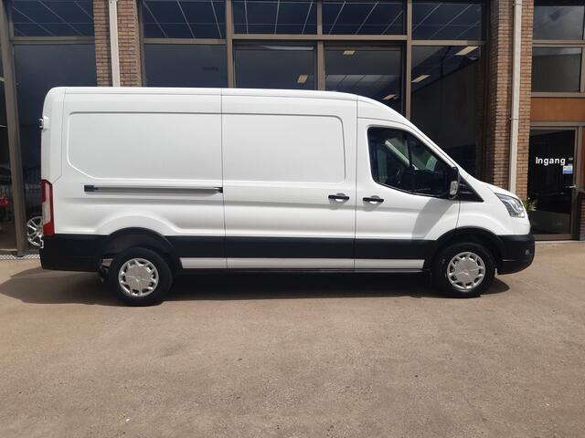 Ford TRANSIT 170Pk TDCI L3H2 Autm. L & R Schuifdeur ZONDER KRASSEN & DEUKEN Airco Cruisecontrol Camera Trekhaak 1850Kg