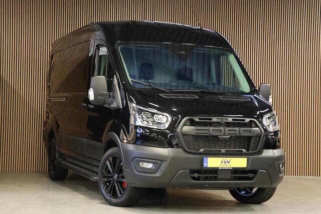 Ford TRANSIT 350 2.0 TDCI L3H2 165PK AUT Limited DC | 7-Zitter | L+R Schuifdeur | 360 Camera | ACC | Navigatie | Bi-Xenon | Lane assist | BLIS | CarPlay | Stoelverwarming | Stuurwielverwarming | Dubbel Cabine | Facelift model MY2025