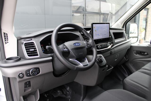 Ford TRANSIT 350 2.0 TDCI L3H2 Trend - 165pk - Facelift - ACC - 2x Schuifdeur - 360 Camera - Blind Spot - Stoel & Stoelverwarming - Trekhaak - Rijklaar
