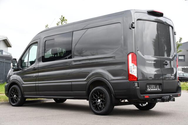 Ford TRANSIT 350 2.0 TDCI L3H2 DC Raptor Grill Cruise, Camera, Carplay, Automaat, Sensoren, Trekhaak, NAVI, Multimedia, Uniek!
