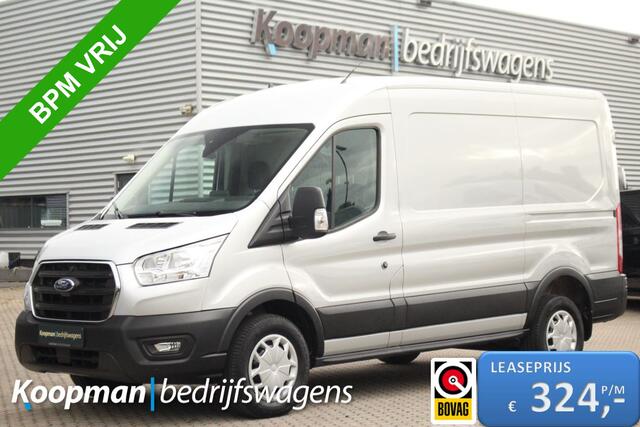 Ford TRANSIT 350 2.0TDCI 130pk L2H2 Trend | Camera | Airco | Cruise | Lease 324,- p/m