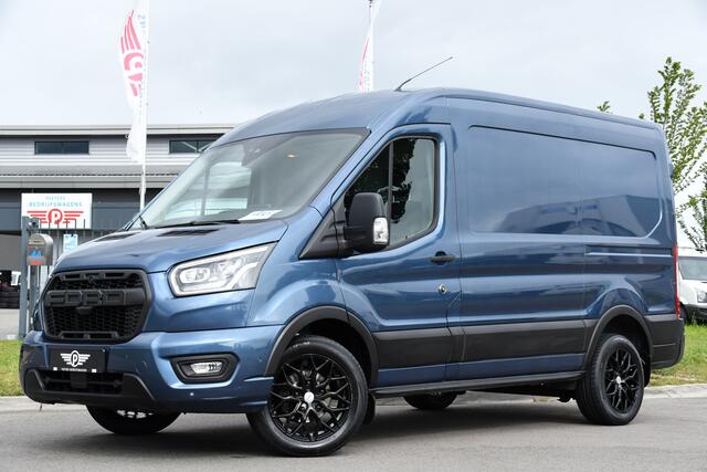 Ford TRANSIT 350 2.0 TDCI L2H2 Limited Cruise, Camera, Carplay, 185pk, Automaat, Multimedia, LED, Trekhaak, Sensoren, Uniek!