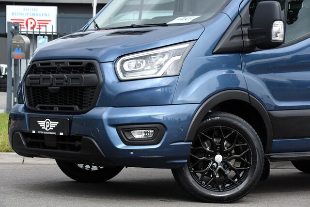 Ford TRANSIT 350 2.0 TDCI L2H2 Limited Cruise, Camera, Carplay, 185pk, Automaat, Multimedia, LED, Trekhaak, Sensoren, Uniek!