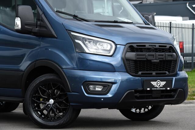 Ford TRANSIT 350 2.0 TDCI L2H2 Limited Cruise, Camera, Carplay, 185pk, Automaat, Multimedia, LED, Trekhaak, Sensoren, Uniek!