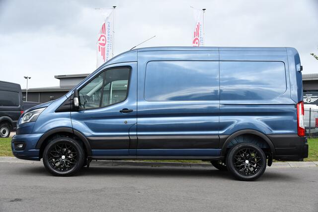 Ford TRANSIT 350 2.0 TDCI L2H2 Limited Cruise, Camera, Carplay, 185pk, Automaat, Multimedia, LED, Trekhaak, Sensoren, Uniek!