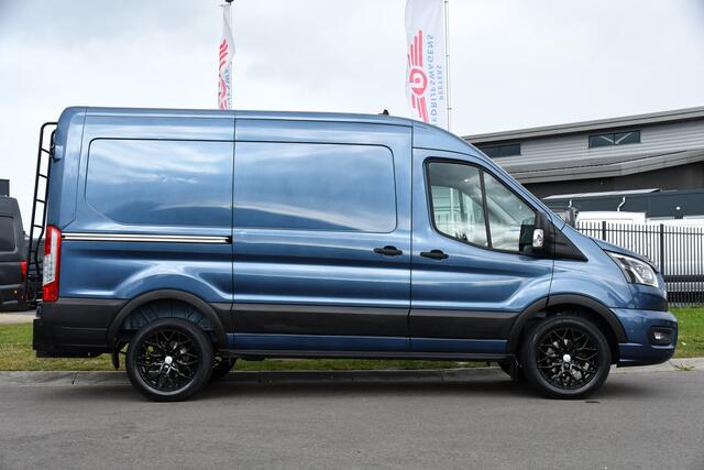 Ford TRANSIT 350 2.0 TDCI L2H2 Limited Cruise, Camera, Carplay, 185pk, Automaat, Multimedia, LED, Trekhaak, Sensoren, Uniek!