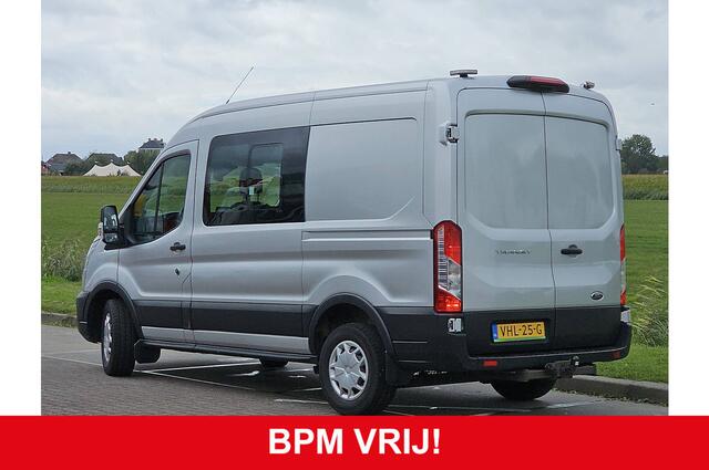 Ford TRANSIT 350 2.0 TDCI L2H2 DC Trend ac automaat DC EURO6 org NL carplay