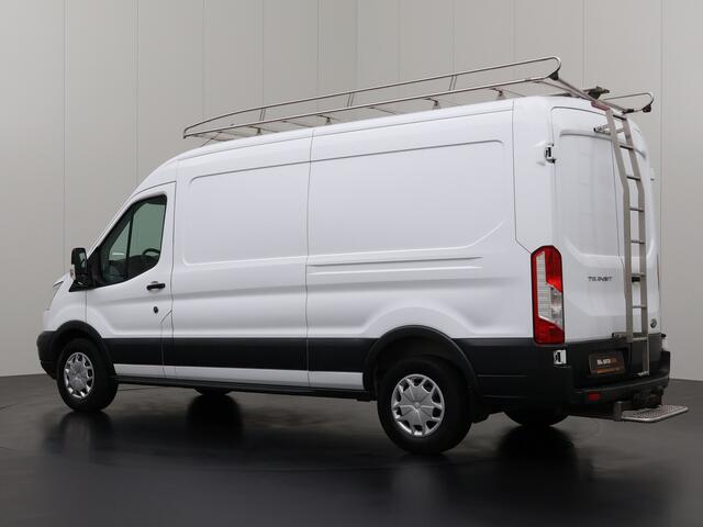 Ford TRANSIT 2.0TDCi 130PK L3H2 Imperiaal | Trekhaak | Navigatie | Airco | Cruise | Betimmering | 3-Persoons