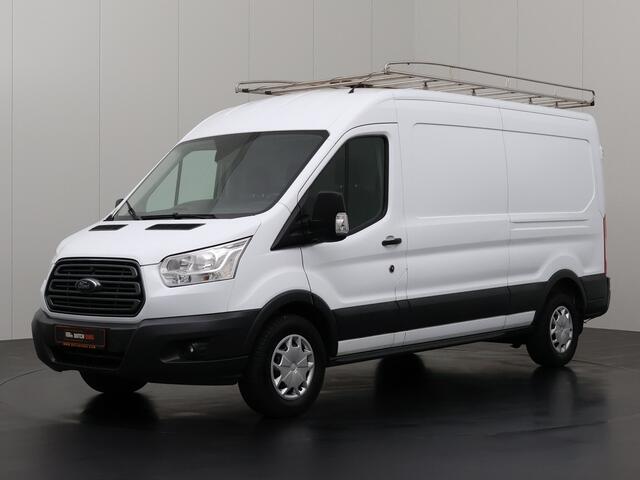 Ford TRANSIT 2.0TDCi 130PK L3H2 Imperiaal | Trekhaak | Navigatie | Airco | Cruise | Betimmering | 3-Persoons