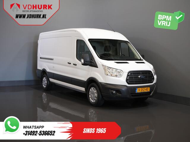 Ford TRANSIT 330 2.0 TDCI 130 pk Trend Aut. L3H2 Carplay/ Camera/ PDC/ Cruise/ Trekhaak/ Airco