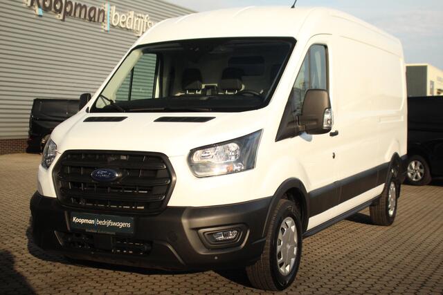 Ford TRANSIT 350 2.0TDCI 165pk L3H2 Trend RWD | Automaat | 3500kg trekgewicht | Standkachel | Camera | Cruise | Lease 645,- p/m