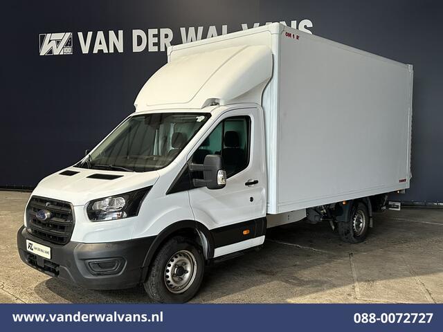 Ford TRANSIT 2.0 TDCI 130pk Bakwagen 221cm hoog Laadklep Euro6 Airco | 3-Zits | Camera Verwarmde voorruit, Bijrijdersbank, 2750kg Trekvermogen