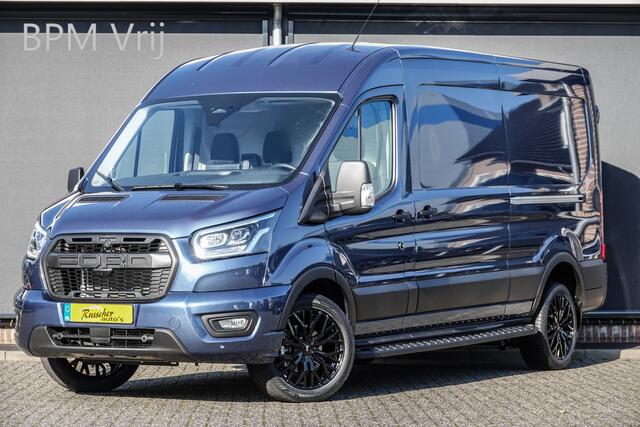 Ford TRANSIT L3H2 | 2.0Tdci 165Pk | 3.500Kg trekgewicht | 350 | Raptor Edition | 2x Schuifdeur | Nieuw Model | Chrome Blue