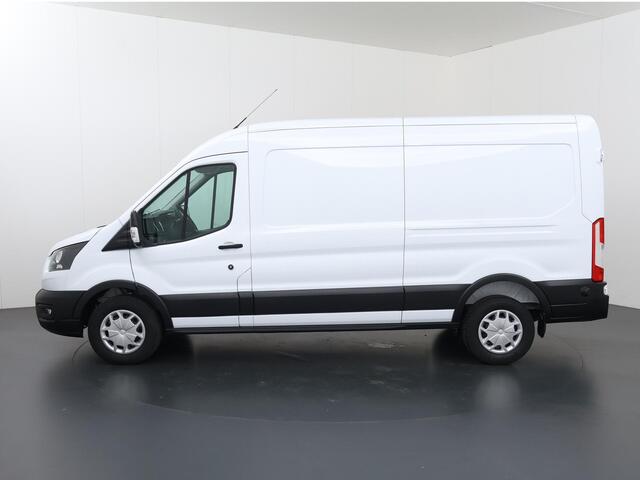Ford TRANSIT 350 | 2.0 TDCI | L3 H2 | TREND | TREKHAAK 2500 KG AHW | CLIMATE CONTROL | NAVIGATIE | PARKEERSENSOREN V+A | CRUISE CONTROL | BIJRIJDERSBANK | LAADRUIMTE PAKKET | APPLE CARPLAY / ANDROID AUTO | STOEVERWARMING