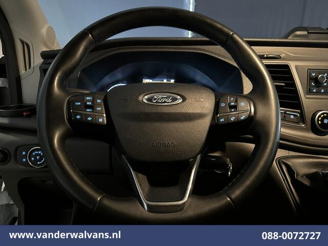 Ford TRANSIT 2.0 TDCI 170pk Bakwagen Laadklep Dubbel Lucht Euro6 Airco | Cruiscontrol | Verwarmde Voorruit 940kg laadvermogen, Bijrijdersbank