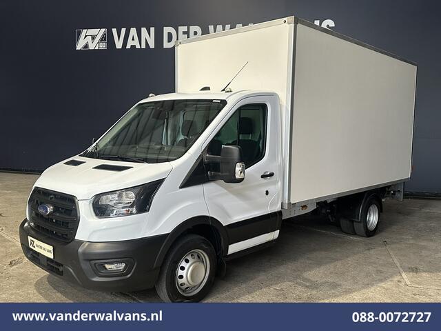 Ford TRANSIT 2.0 TDCI 170pk Bakwagen Laadklep Dubbel Lucht Euro6 Airco | Cruiscontrol | Verwarmde Voorruit 940kg laadvermogen, Bijrijdersbank