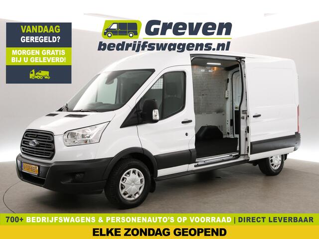 Ford TRANSIT 350 2.0 TDCI L3H2 Trend | 2800kg Trekgew. | Trekh. | Airco | Cruise | 2xSchuifdeur | Parkeersens.