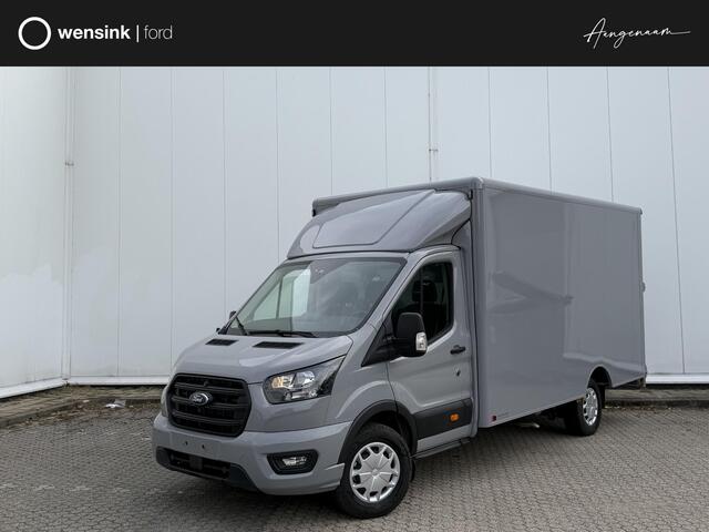 Ford TRANSIT 350 2.0 TDCI L4H1 Trend Skeletal | Uit voorraad leverbaar | Karhof Gesloten bak + Overloopklep Kenteken 2024 | Bluetooth | Cruise Control | Voorruitverwarming | Laadvermogen 1200KG + |