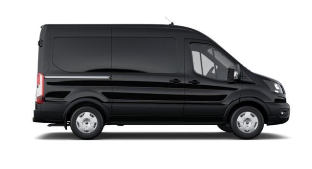 Ford TRANSIT 350 2.0 TDCI 165pk L2H2 Trend Automaat (V801) Camera | Cruise | Trekhaak | Laadruimte pakket| KLEUR ZWART