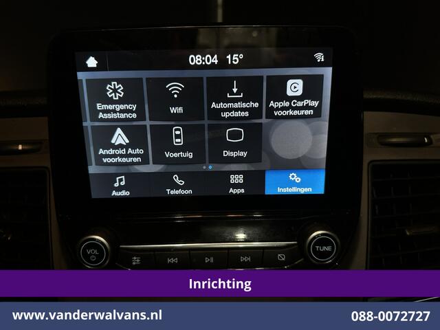 Ford TRANSIT 2.0 TDCI 130pk L4H3 *Post NL inrichting* Euro6 Airco | Camera | Apple Carplay | Android Auto | Cruisecontrol Sidebars, Parkeersensoren, Verwarmde voorruit
