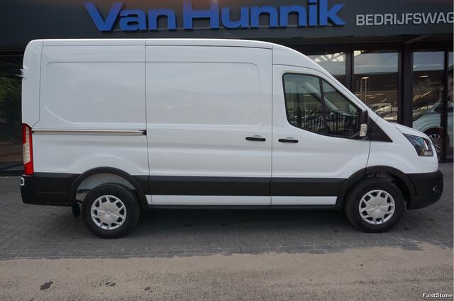 Ford TRANSIT 350M 105PK L2H2 BPM VRIJ!! 12" Sync 4 Apple CP/Android A. Camera, Trekhaak!! NR. A20