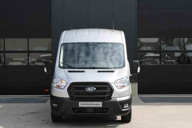 Ford TRANSIT 350 2.0 TDCI L3H2 Trend 165pk - Facelift - 2x Schuifdeur - 360 Camera - Trekhaak - ACC - Stoel & Stoelverwarming - Blind Spot - Navi - 270gr deuren - Rijklaar