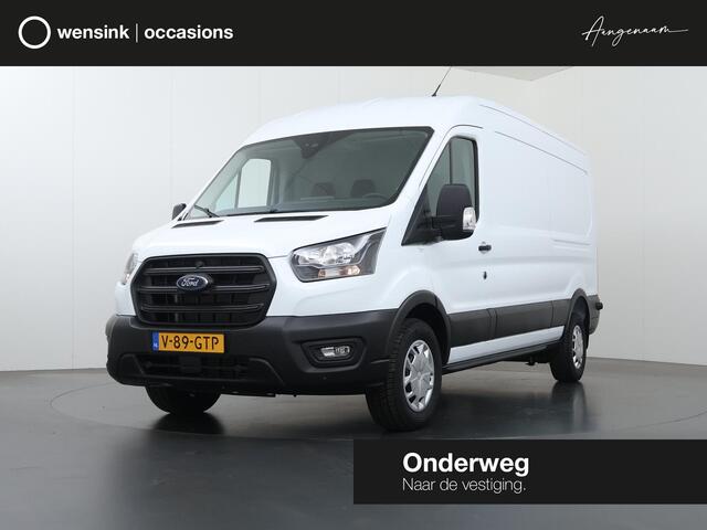 Ford TRANSIT 350 | 2.0 TDCI | L3 H2 | Trend | TREKHAAK 2500KG AHW | CLIMATE CONTROL | NAVIGATIE | PARKEERSENSOREN V+A | CRUISE CONTROL | BIJRIJDERSBANK | LAADRUIMTE PAKKET | APPLE CARPLAY / ANDROID AUTO | STOEVERWARMING