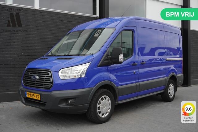 Ford TRANSIT 2.0 TDCI 130PK 2x Schuifdeur L2H2 EURO 6 - Airco - Navi - Cruise - ¤12.900,- Excl.