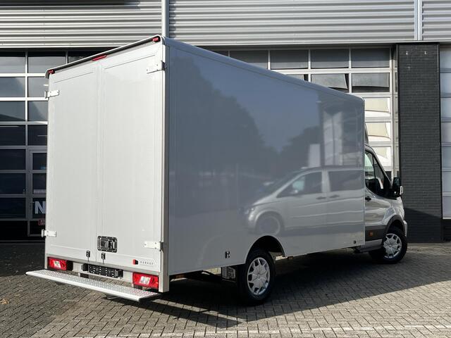 Ford TRANSIT 350 170pk L4H1 Bakwagen! Airco / Cruise control / Karhof Gesloten Bak + Deuren / Bluetooth / Voorruitverwa. / DAB+ / LAADVERMOGEN 1303 KG / BPM VRIJ!