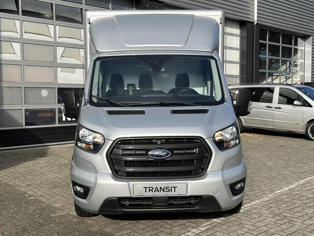 Ford TRANSIT 350 170pk L4H1 Bakwagen! Airco / Cruise control / Karhof Gesloten Bak + Deuren / Bluetooth / Voorruitverwa. / DAB+ / LAADVERMOGEN 1303 KG / BPM VRIJ!
