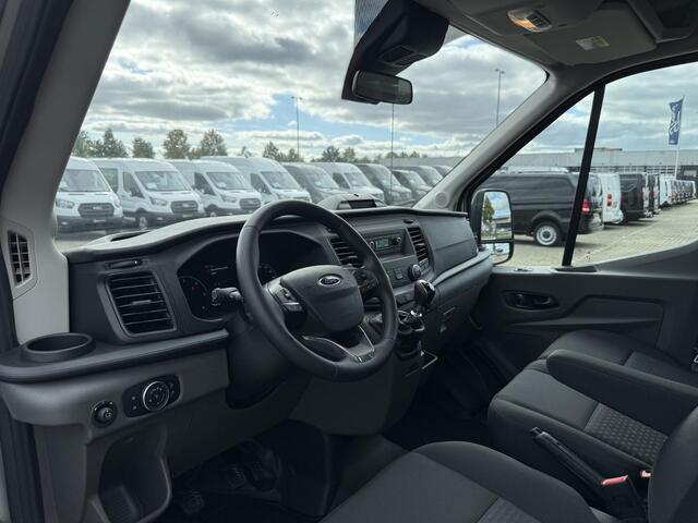 Ford TRANSIT 350 2.0 TDCI | L4 H1 | TREND BAKWAGEN | KARHOF GESLOTEN BAK INCL. OVERLOOP KLEP | UIT VOORRAAD LEVERBAAR | KENTEKEN 2024 | 170 PK | AIRCO | CRUISE CONTROL | DAB+ | LANE-ASSIT | 3-ZITS