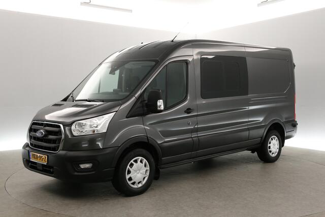 Ford TRANSIT 2.0 TDCI 185PK L3H2 | DC | 7-zits | Airco | Cruise | Camera | Carplay | Trekh. | Parkeersens.