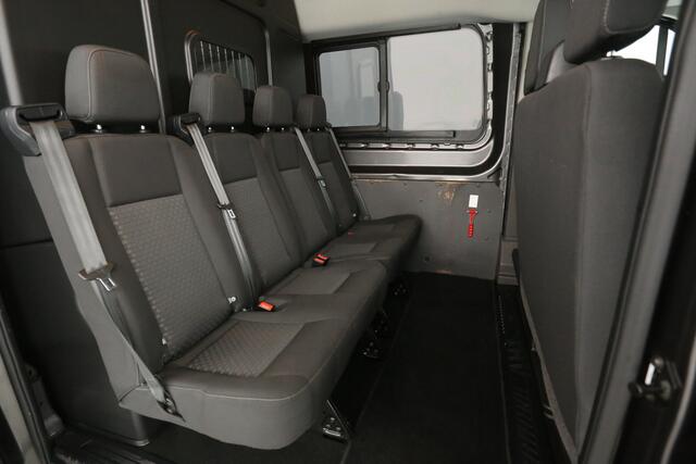 Ford TRANSIT 2.0 TDCI 185PK L3H2 | DC | 7-zits | Airco | Cruise | Camera | Carplay | Trekh. | Parkeersens.