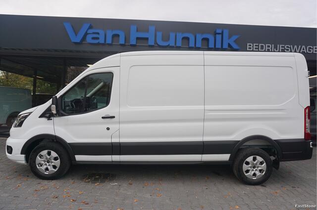 Ford TRANSIT 350L L3H2 Limited AUT-10 RWD 165PK BPM VRIJ Navi, Adap. Cruise, 360° Cam, 3.5T Trekhaak!! NR. A191