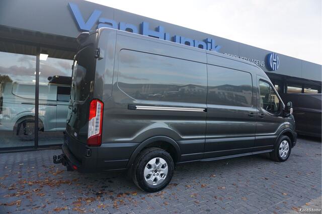 Ford TRANSIT 350L L3H2 Limited AUT-10 RWD 165PK BPM VRIJ Navi, Adap. Cruise, 360° Cam, 3.5T Trekhaak!! NR. A219