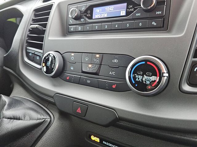 Ford TRANSIT 350 2.0 TDCI L4H1 DC Open-Laadbak Airco 130Pk Stoelverwarming 1e Eigenaar Oh-Historie!