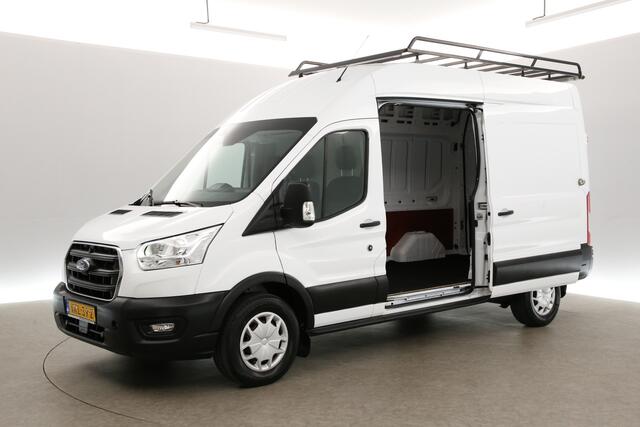 Ford TRANSIT 350 2.0 TDCI L3H3 | Airco | Cruise | 3-Zits | Trekh. | Parkeersens. | 2xSchuifdeur | Imperiaal
