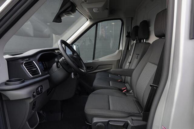 Ford TRANSIT L2H2 | 165Pk A8 Aut. | Raptor Edition | 2x Schuifdeur | Achteruitrijcamera | Trekhaak | 19'' | Moondust Silver