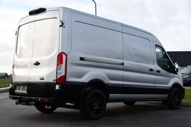 Ford TRANSIT 350 2.0 TDCI L3H2 Raptor Edition Camera, Cruise, Carplay, 170pk, Trekhaak, Multimedia, Sensoren, Uniek!