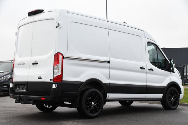 Ford TRANSIT 350 2.0 TDCI L2H2 Limited Adaptieve Cruise, Camera, Carplay, Xenon, 170pk, Automaat, Trekhaak, NAVI, 2 x Schuifdeur, Multimedia, Uniek!