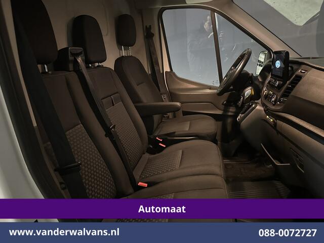 Ford TRANSIT 2.0 TDCI 130pk Automaat L3H2 Euro6 Airco | Apple Carplay | Cruisecontrol | Trekhaak | Stoelverwarming Android Auto, Verwarmde voorruit, Parkeersensoren, Bijrijdersbank