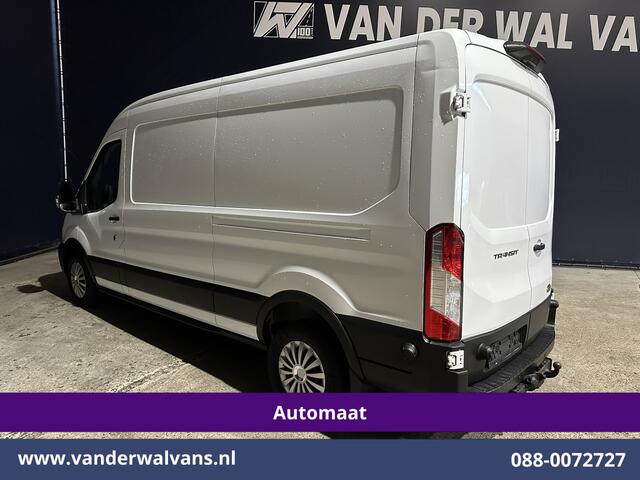Ford TRANSIT 2.0 TDCI 130pk Automaat L3H2 Euro6 Airco | Apple Carplay | Cruisecontrol | Trekhaak | Stoelverwarming Android Auto, Verwarmde voorruit, Parkeersensoren, Bijrijdersbank