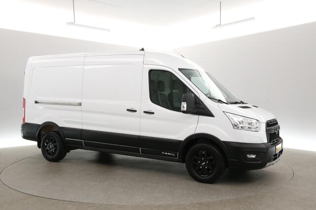 Ford TRANSIT 350 2.0 TDCI Trail 170PK L3H2 | Airco | Adap. Cruise | 3-Zits | Camera | Carplay | Trekh. | Stoelverw.