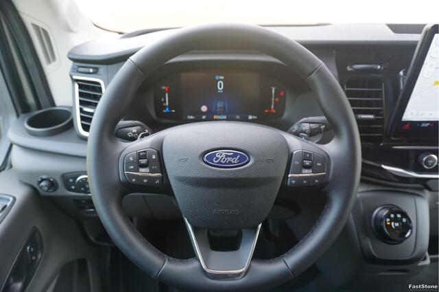 Ford TRANSIT 350L L3H2 Limited AUT-8 130PK BPM VRIJ Navi, Adap. Cruise, 360° Cam, Trekhaak, Xenon!! NR. A253